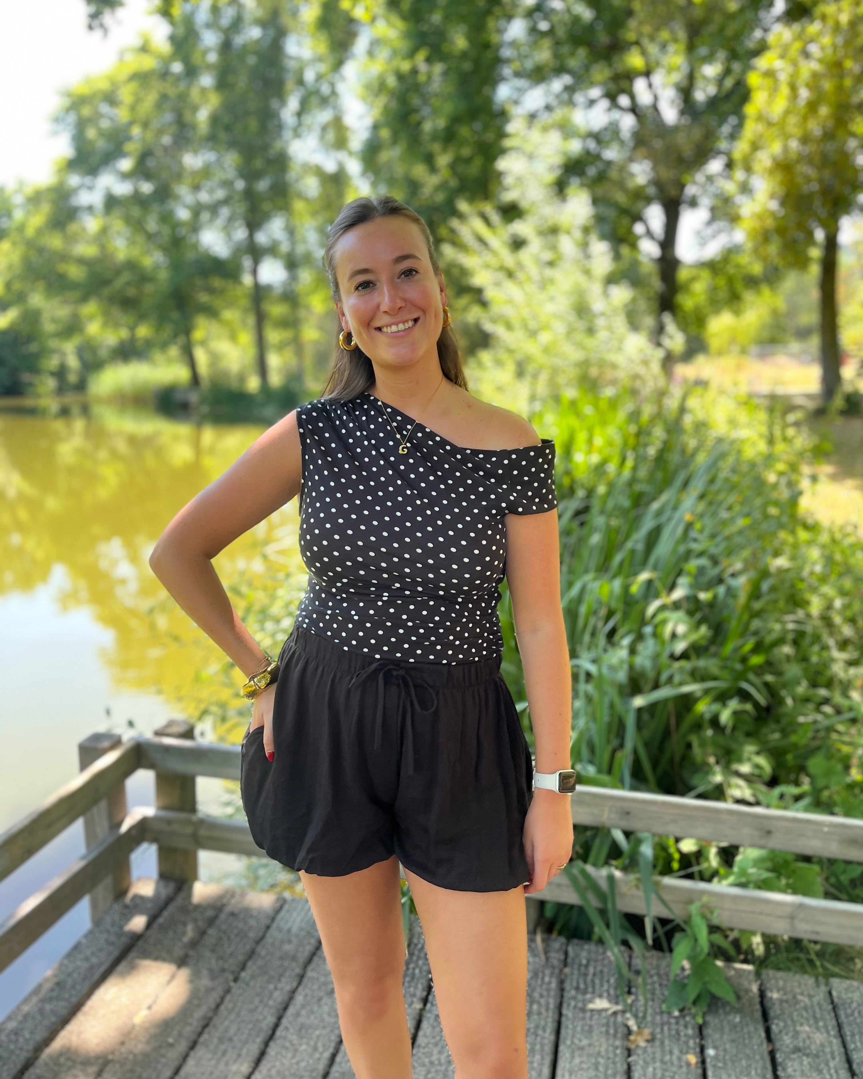 Lilou short - Zwart