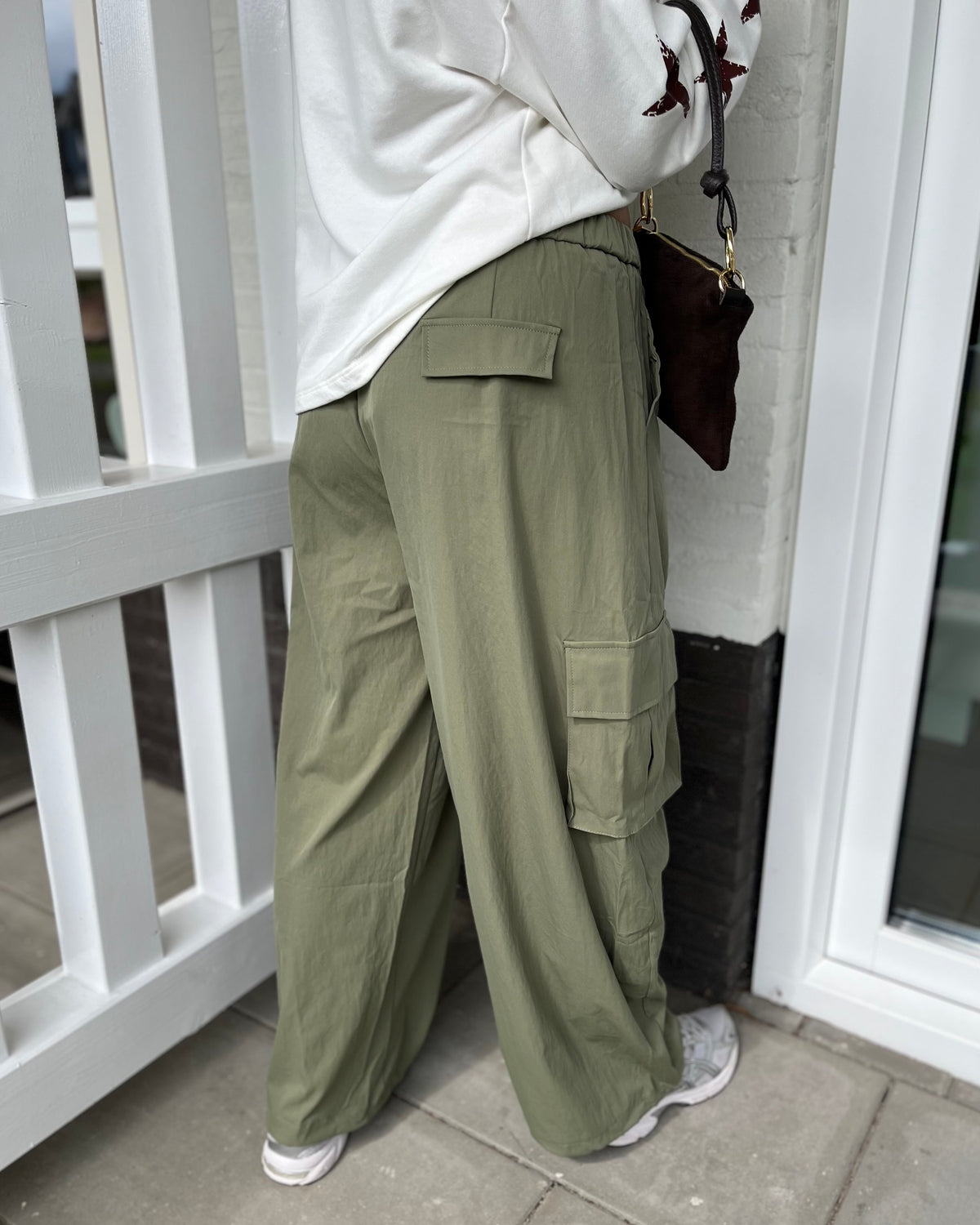 Cloë broek - Army