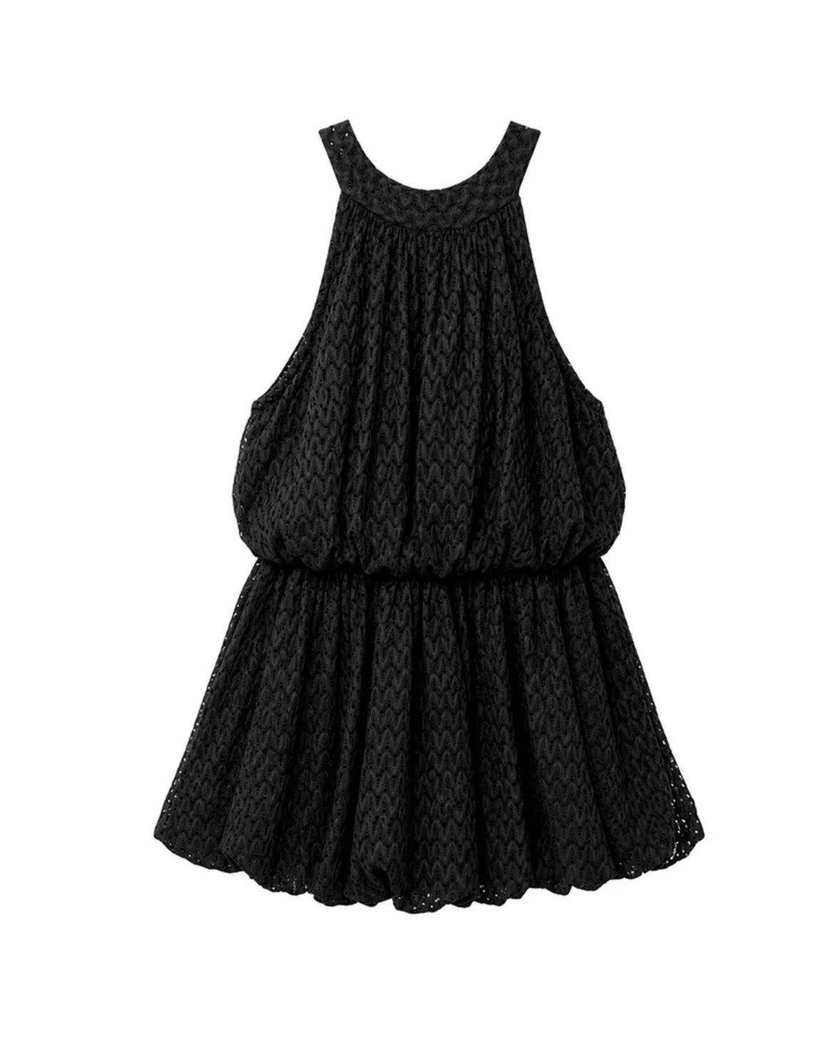 Feline jumpsuit - Zwart