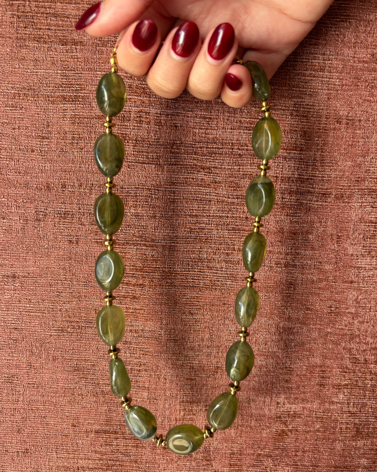 Kralenketting - Groen
