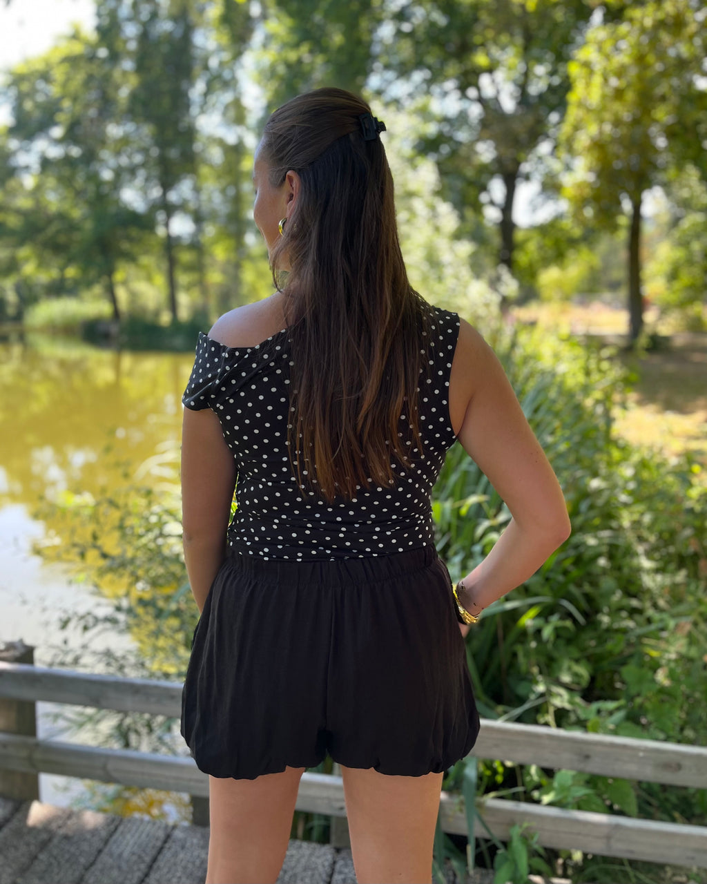Lilou short - Zwart