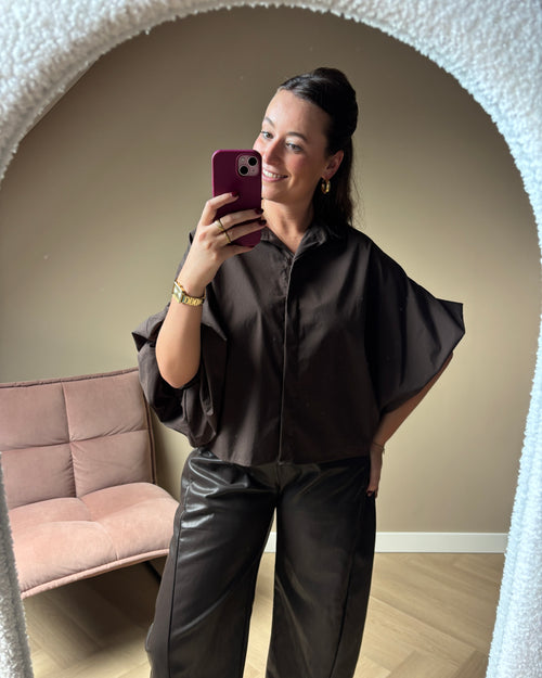 Floortje blouse - Bruin