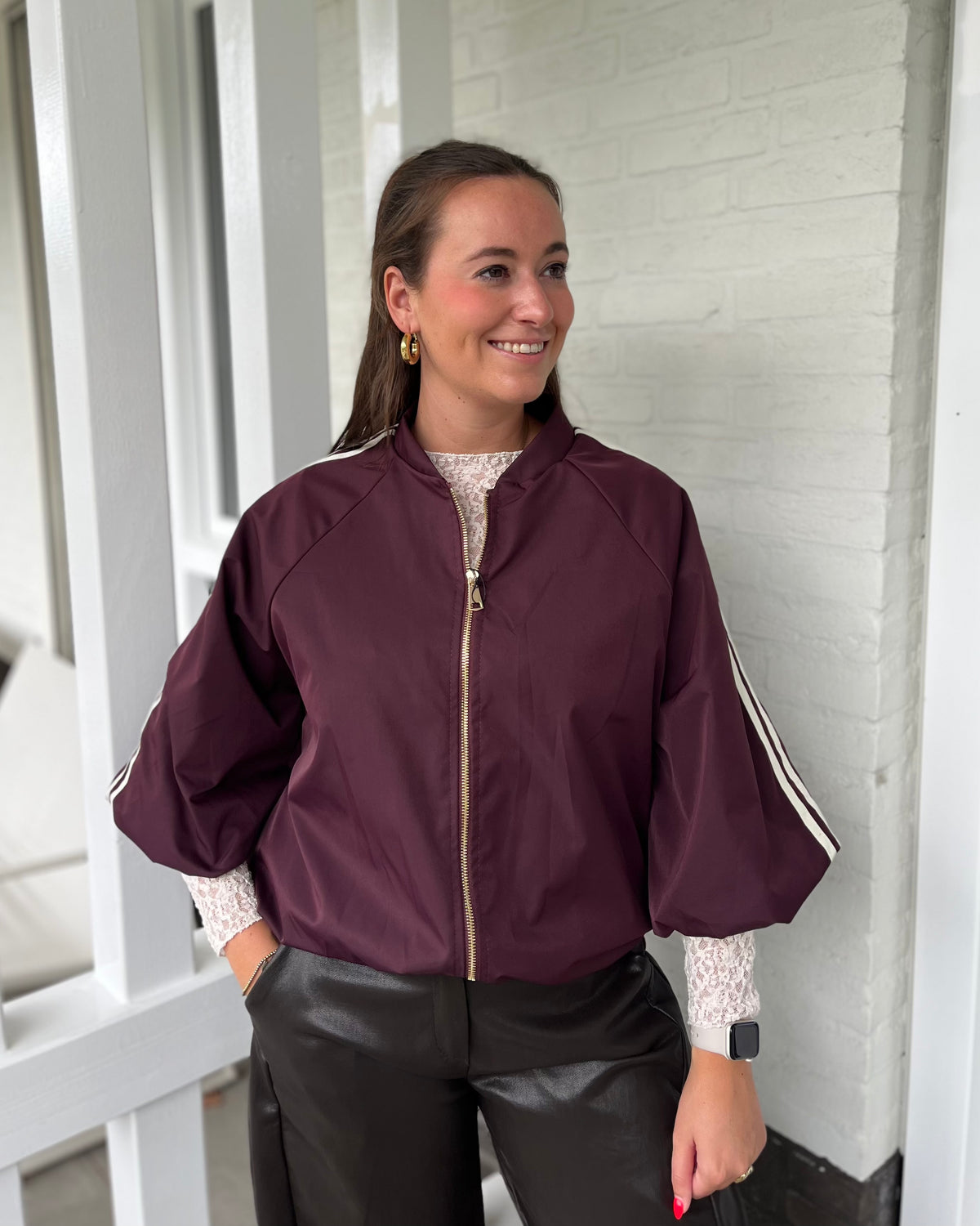 Lily jacket - Bordeaux