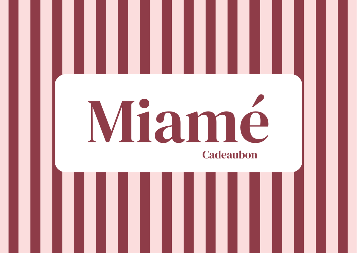 Digitale Cadeaubon Miamé