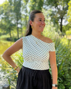 Jip top - wit/zwart