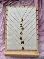 Bubble letter ketting