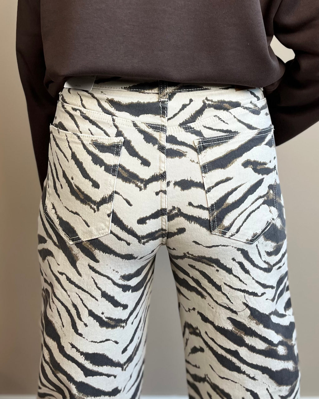 Billie ballon jeans - Zebra
