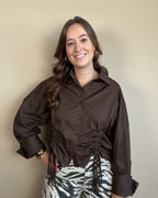 Marit blouse - Bruin