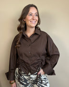 Marit blouse - Bruin