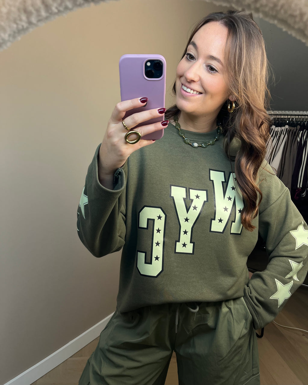 NYC sweater - Groen