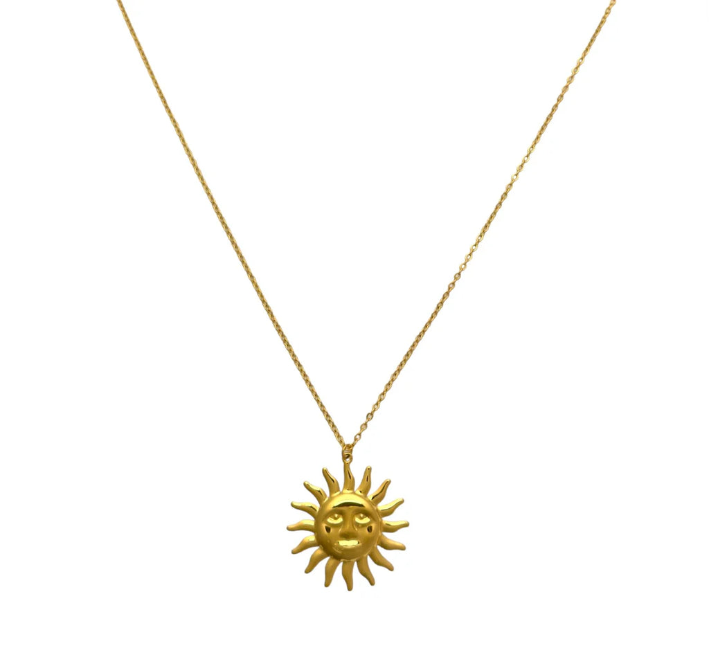 Lange ketting zon