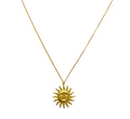 Lange ketting zon