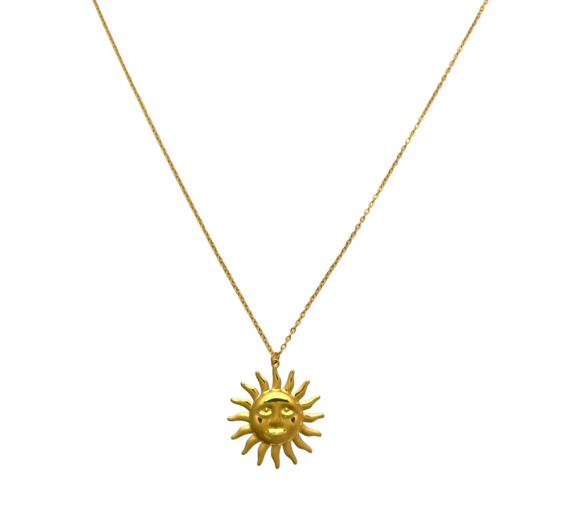 Lange ketting zon