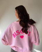 Sweater bisous - Roze