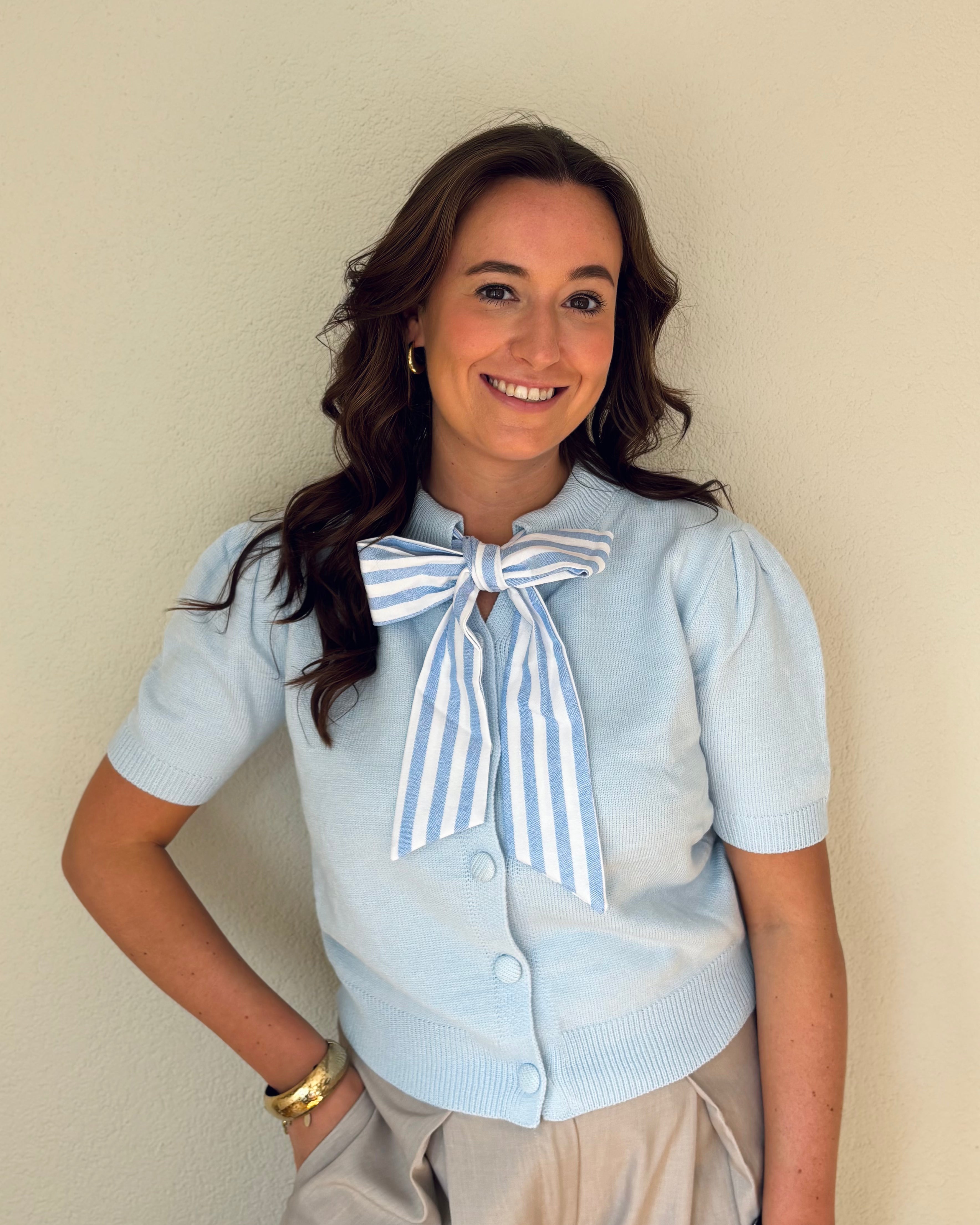 Bo top - Blauw