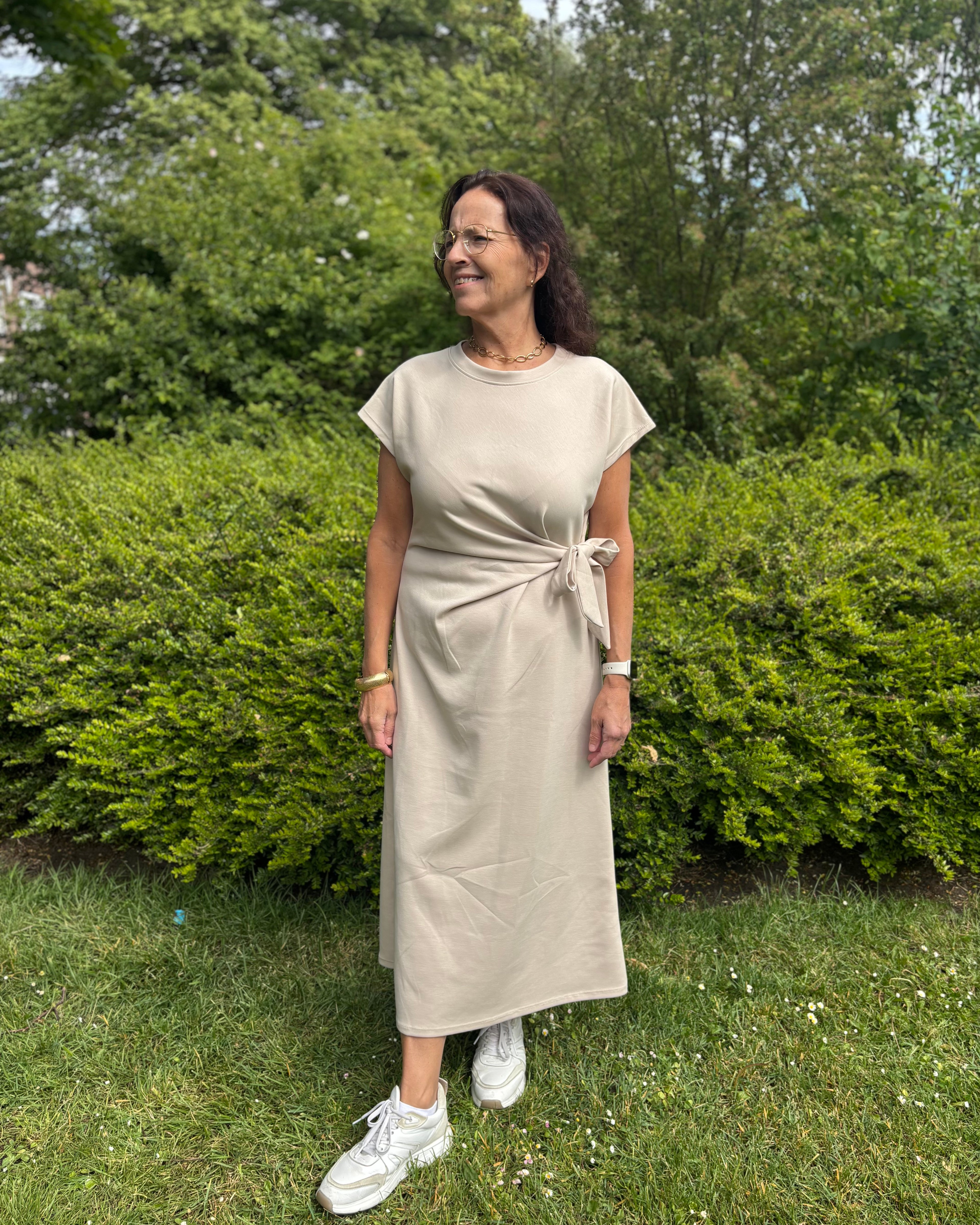 Noor jurk - Beige