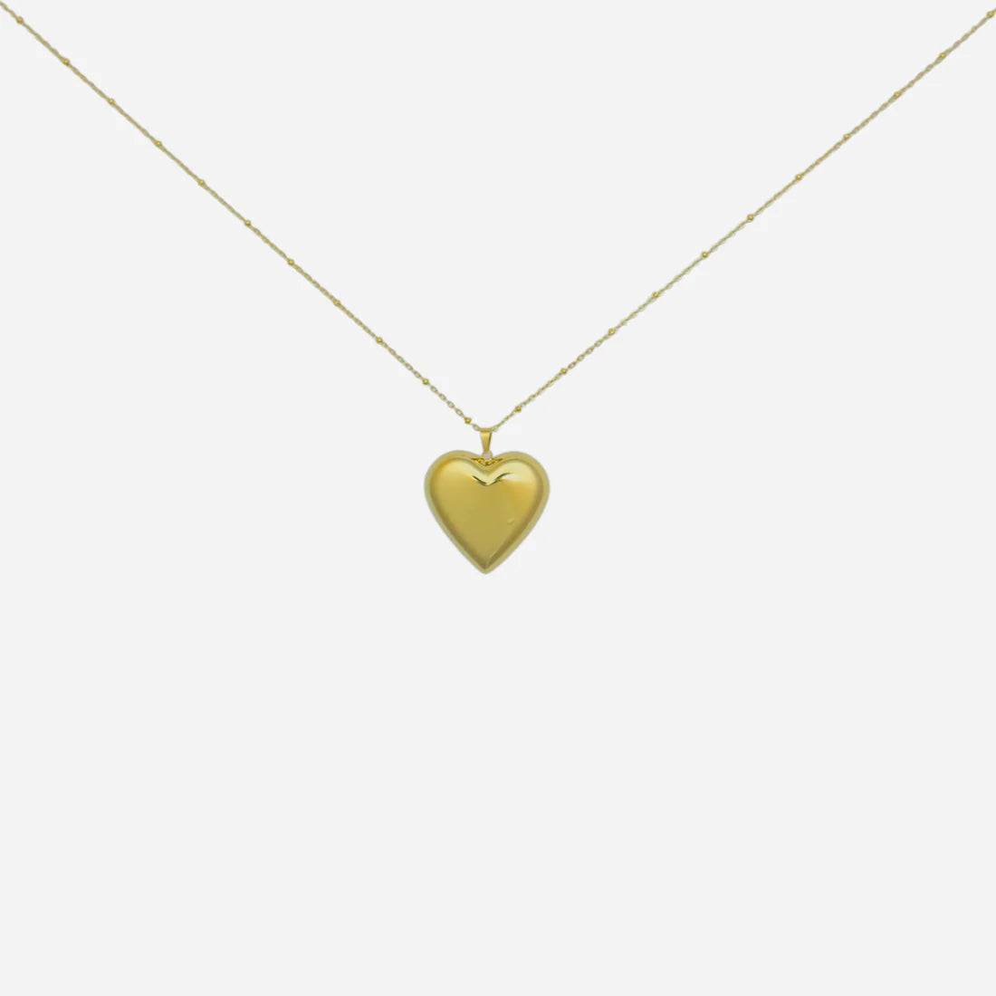 Lange ketting hart