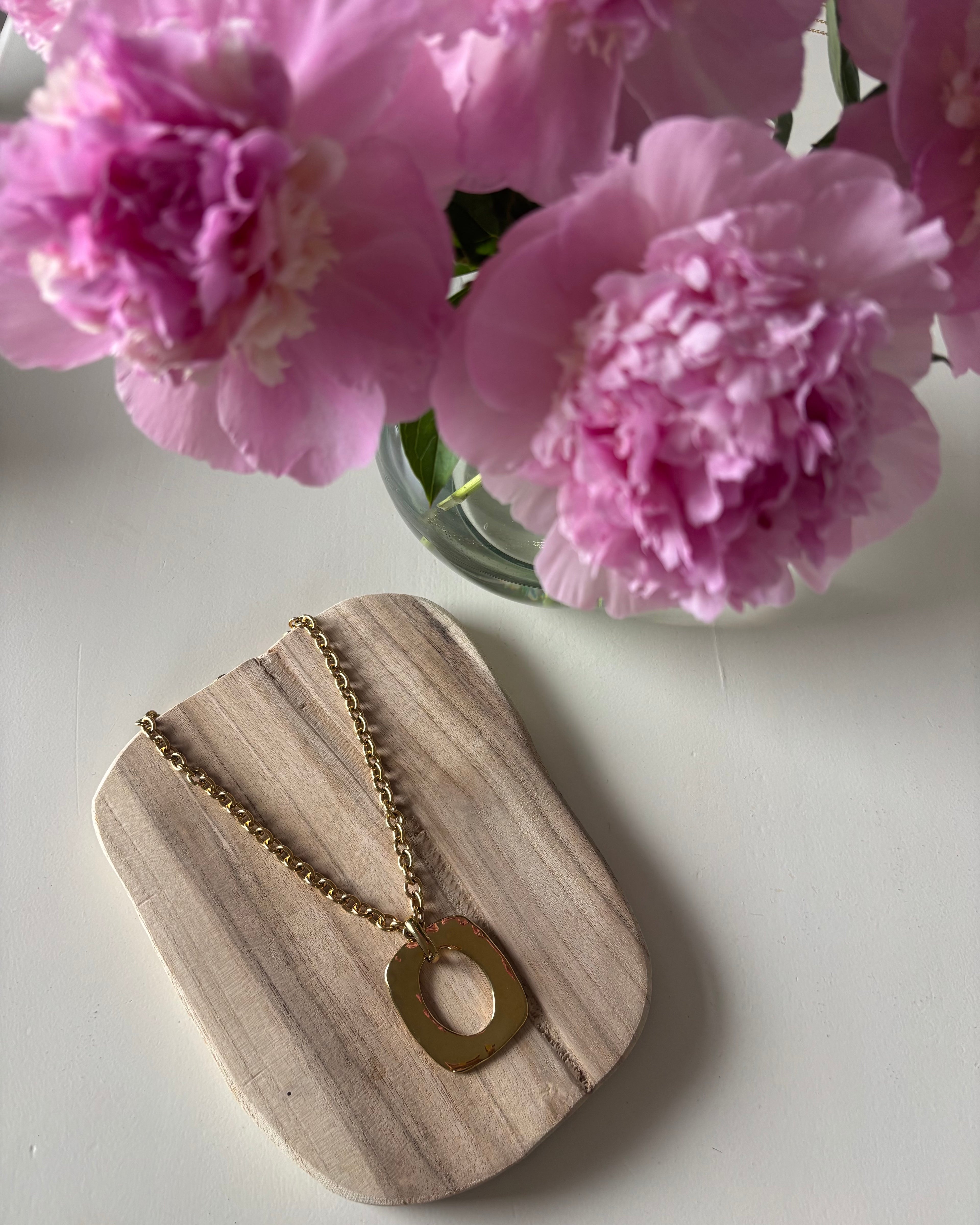 Oval statement ketting