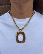 Oval statement ketting