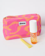 Make-up tas - roze/oranje
