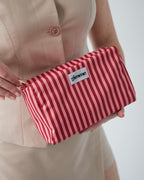 Make-up tas - rood/roze