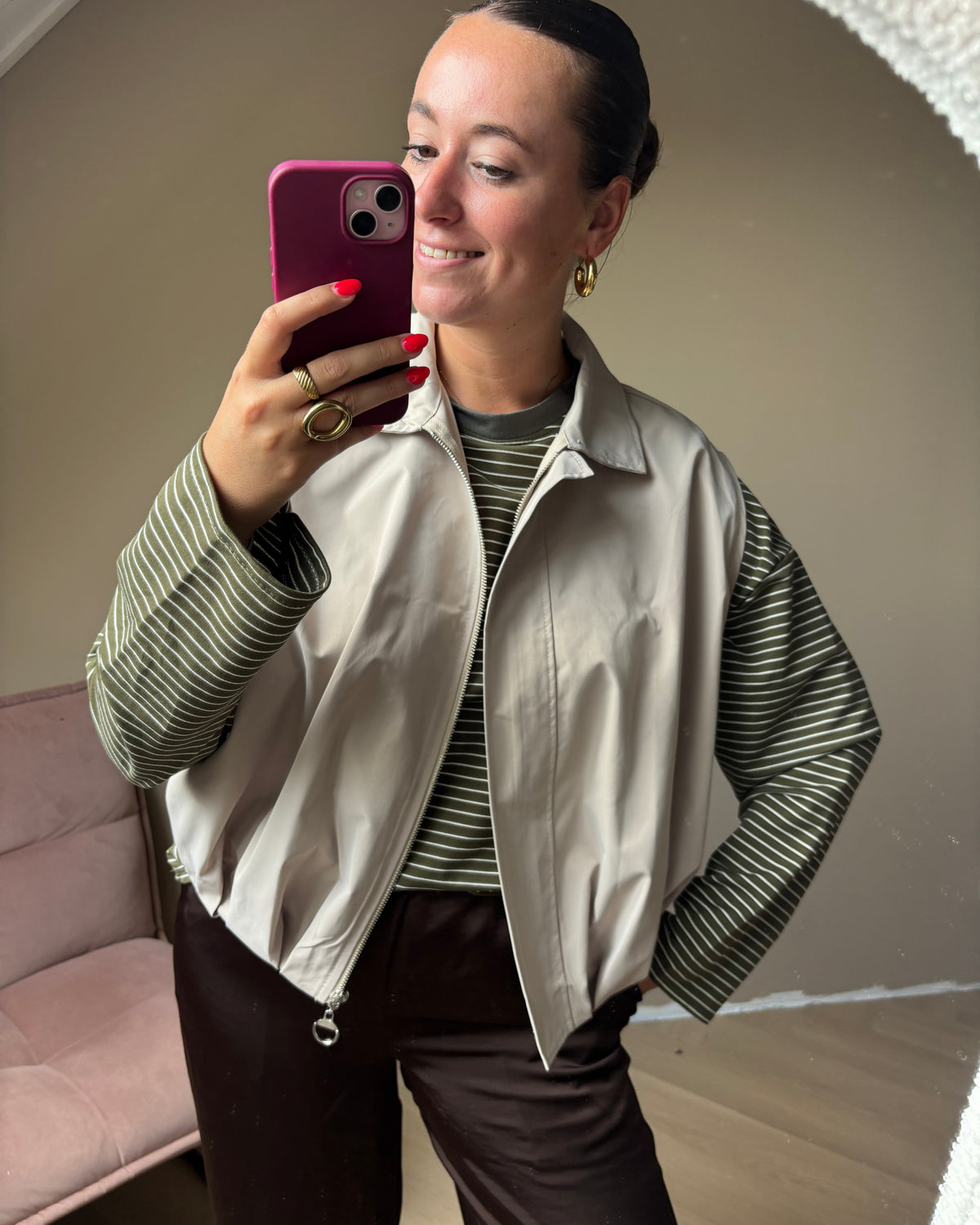 Romy gilet - Beige