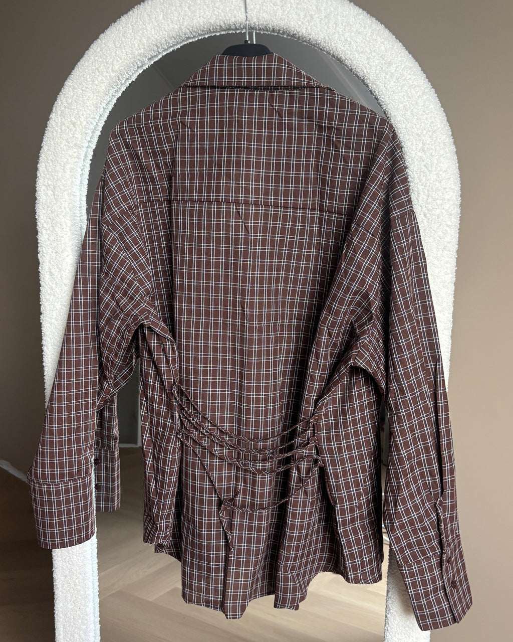 Ella blouse - Donkerbruin