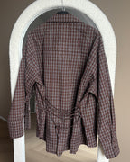 Ella blouse - Donkerbruin