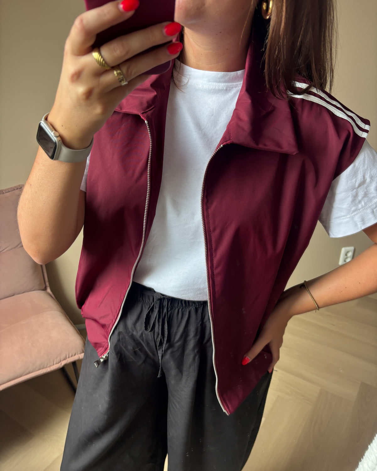 Suus gilet - Bordeaux