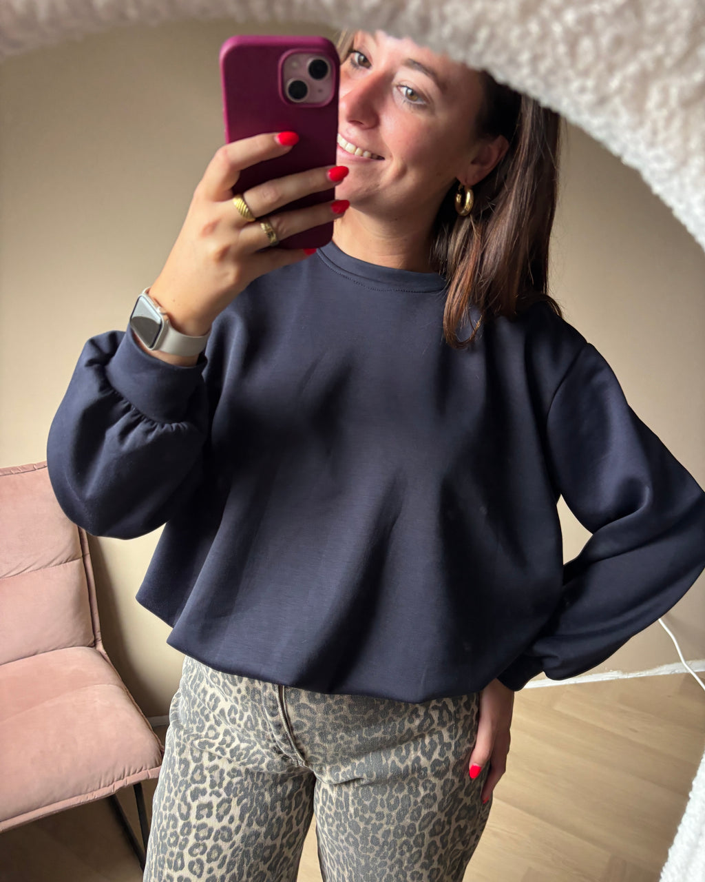Julia sweater - Navy
