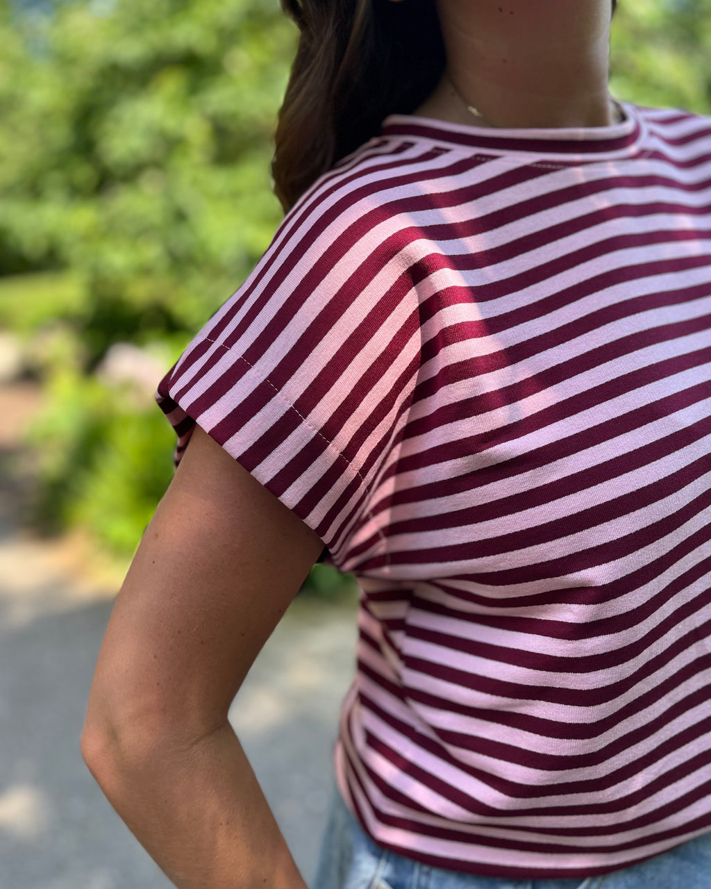 Yanna t-shirt - cherry/roze