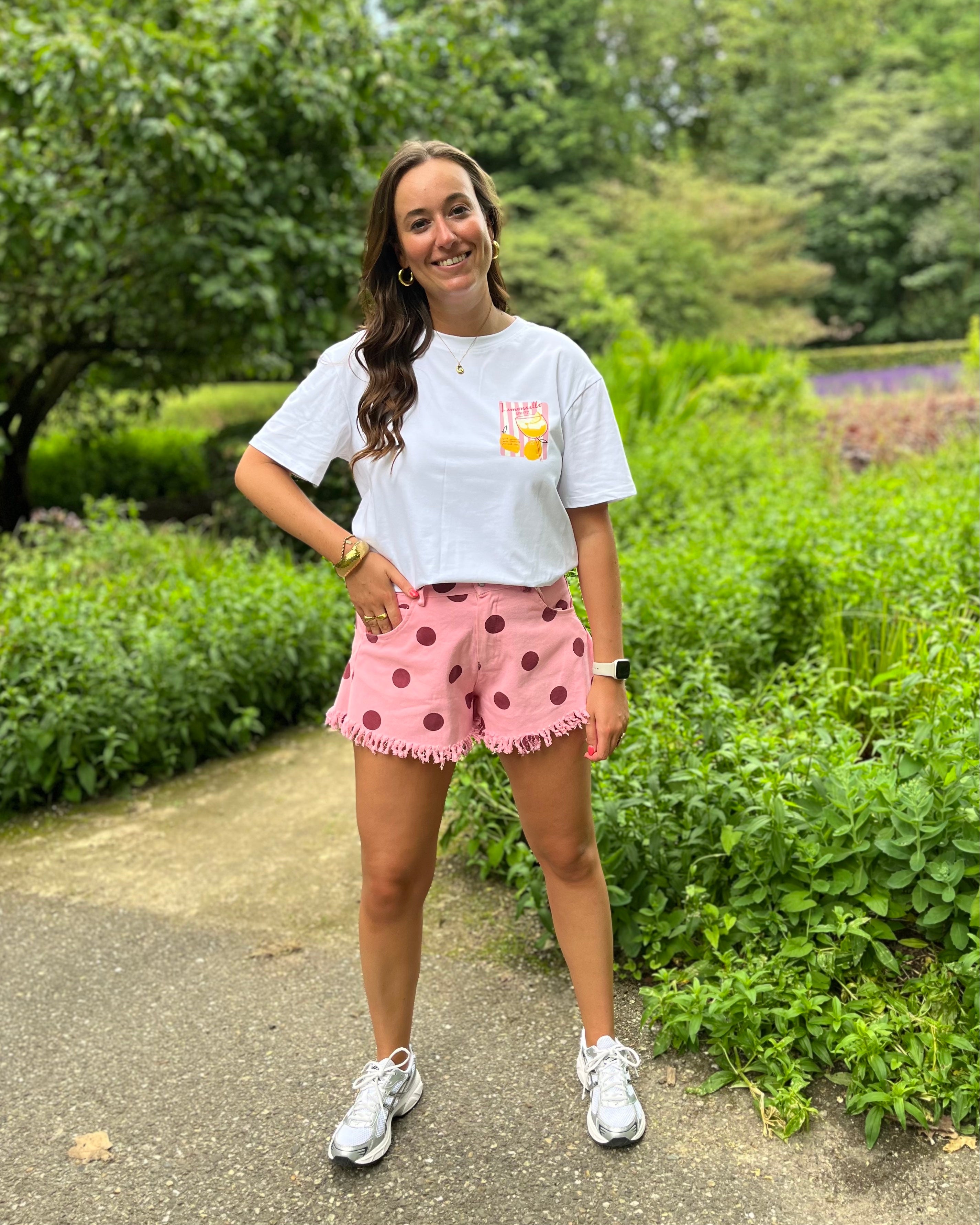 Senne short - Roze/cherry