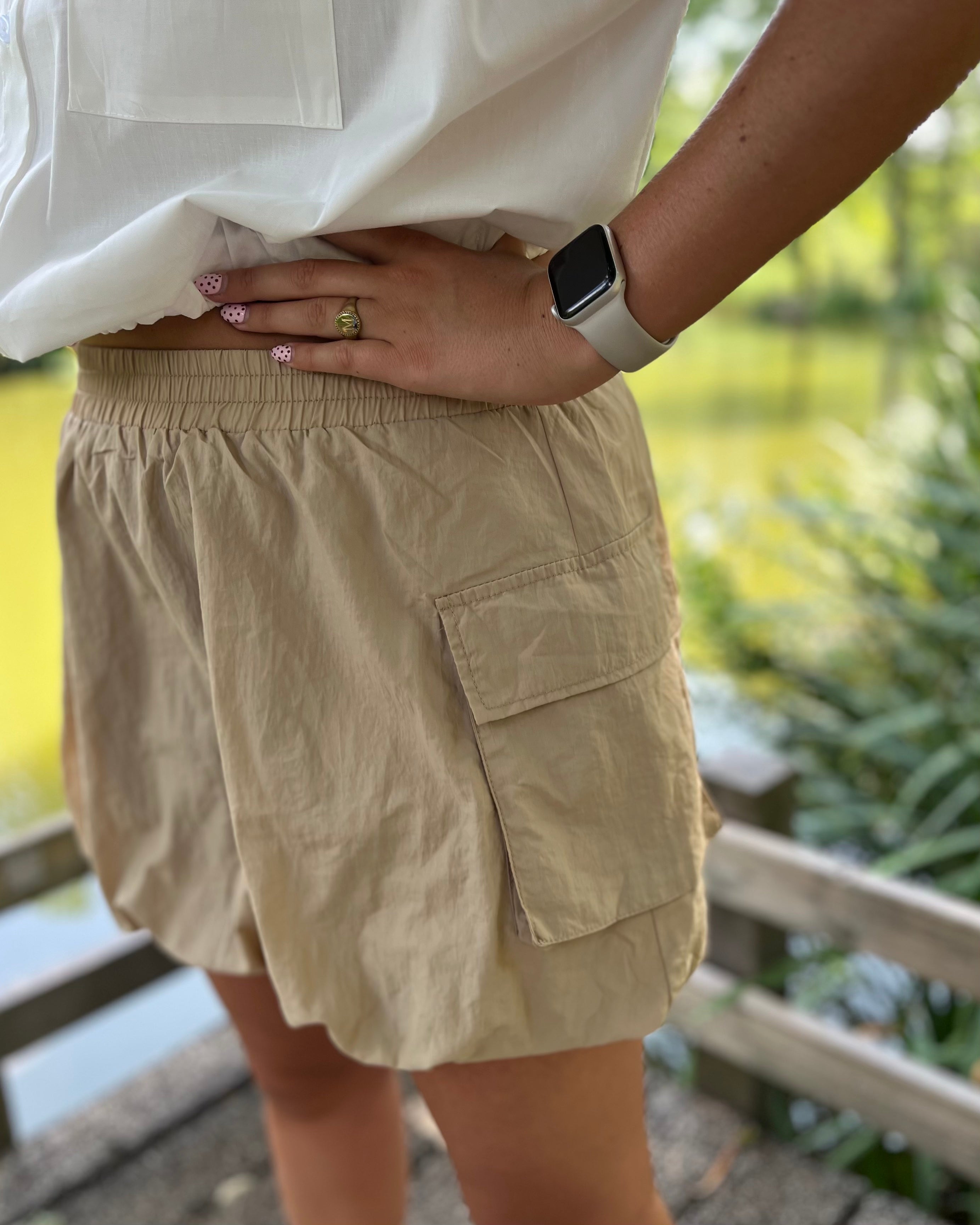 Roxy ballon skort - Camel