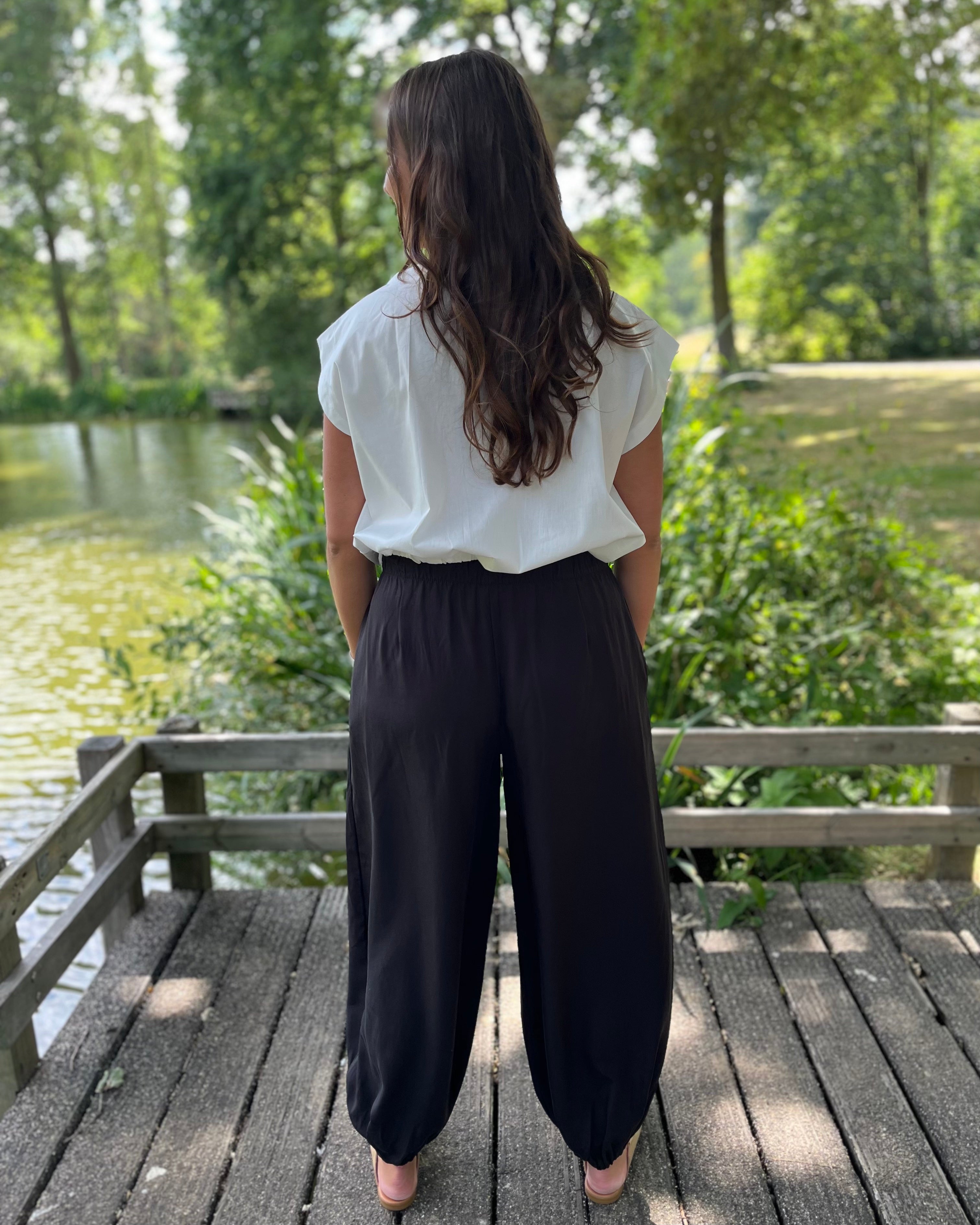 Sara ballonbroek - Zwart