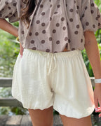 Lilou short - Lichtbeige