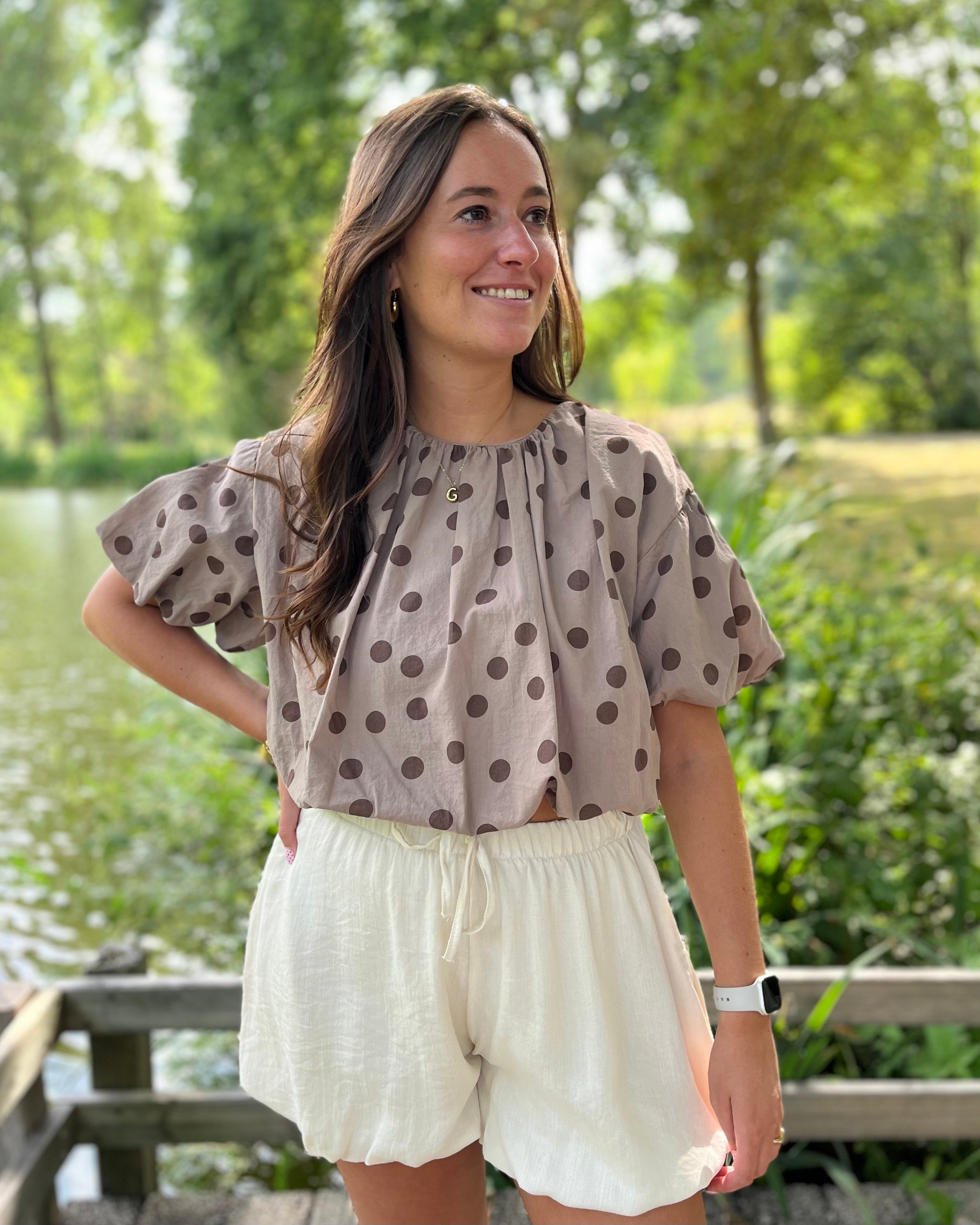Lilou short - Lichtbeige