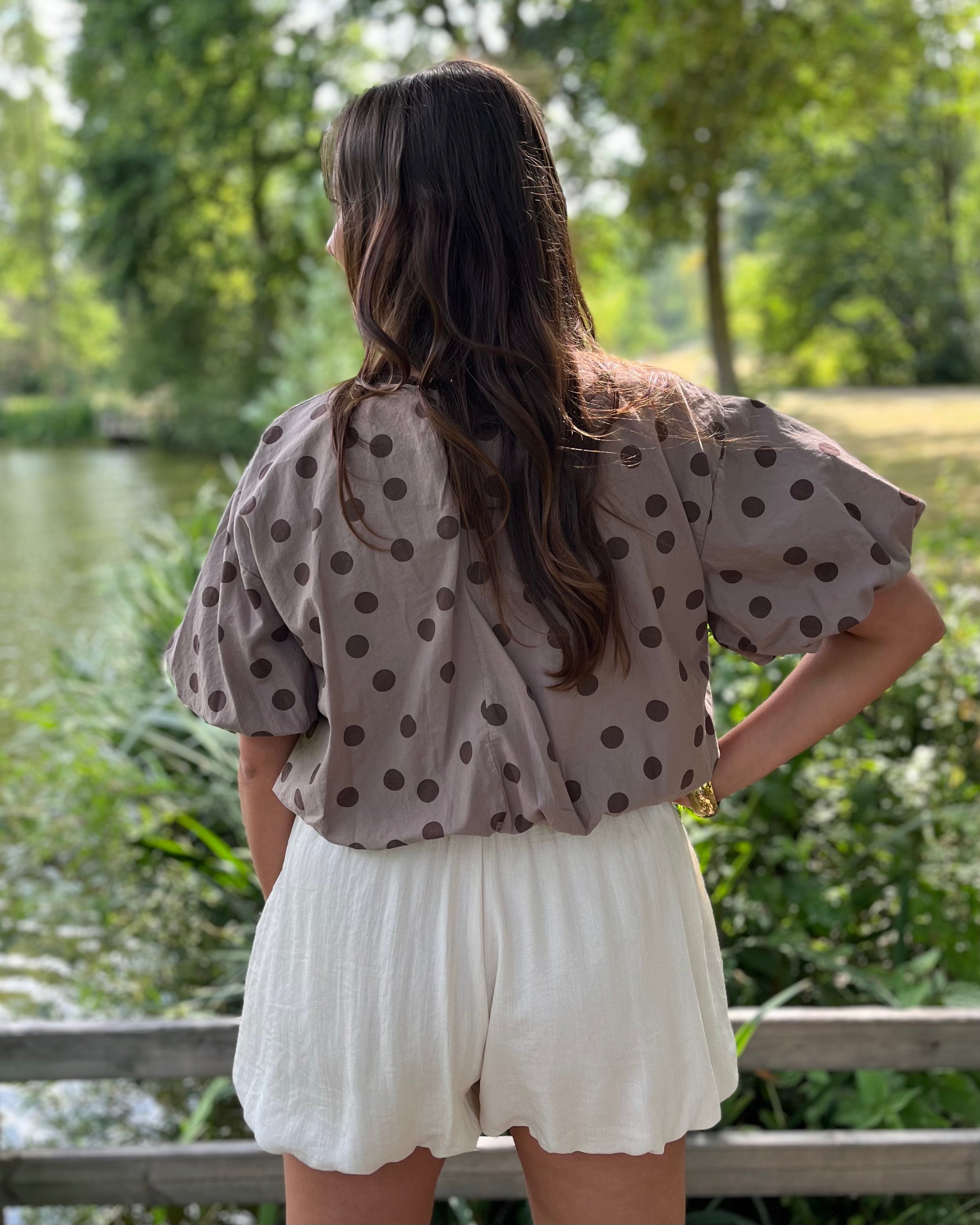 Lilou short - Lichtbeige